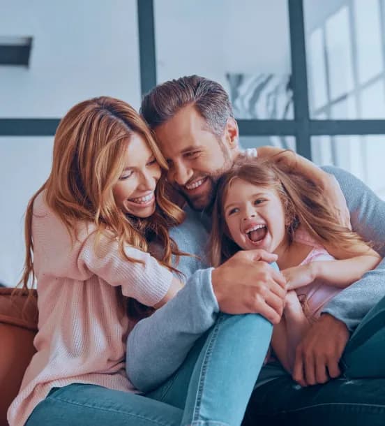 Família utilizando os benefícios UltraCard